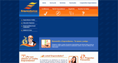 Desktop Screenshot of emprendamosfin.com